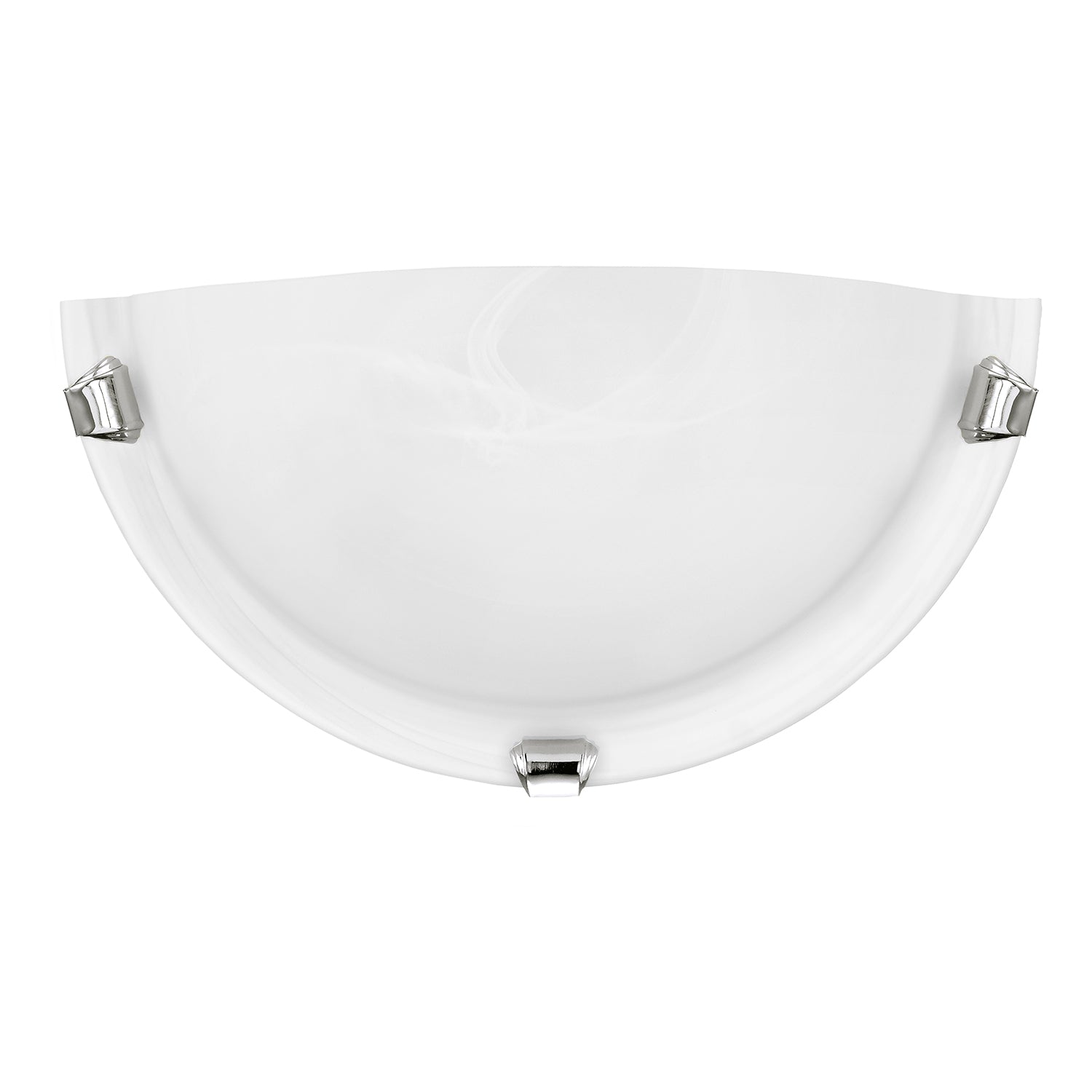 Applique Contemporanea Salome Acciaio Cromo 1 Luce E27