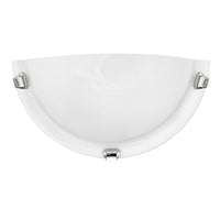 Applique Contemporanea Salome Acciaio Cromo 1 Luce E27