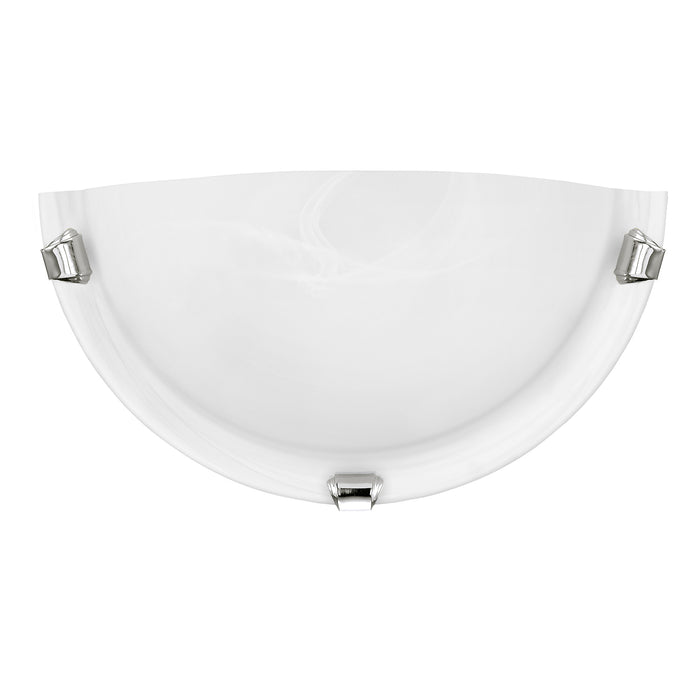 Applique Contemporanea Salome Acciaio Cromo 1 Luce E27