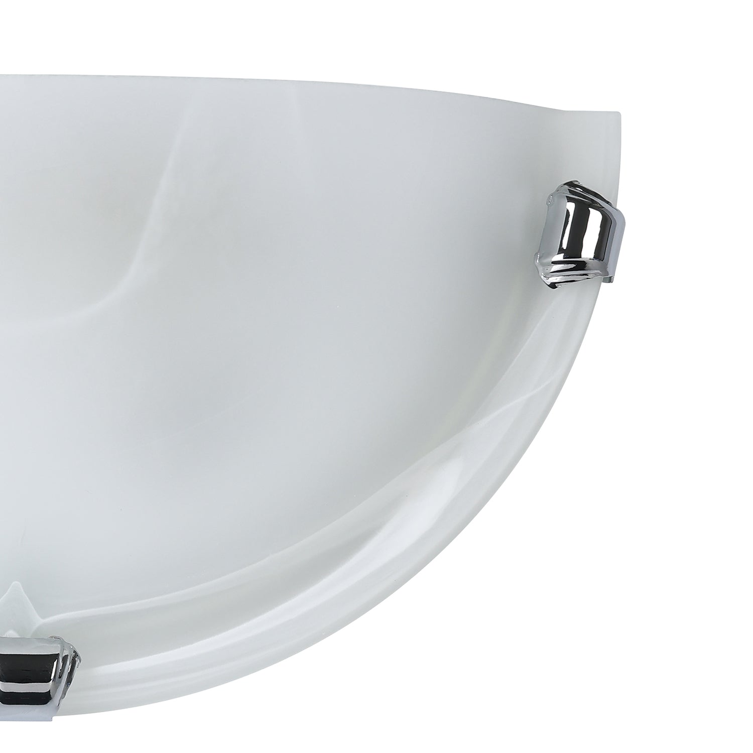 Applique Contemporanea Salome Acciaio Cromo 1 Luce E27