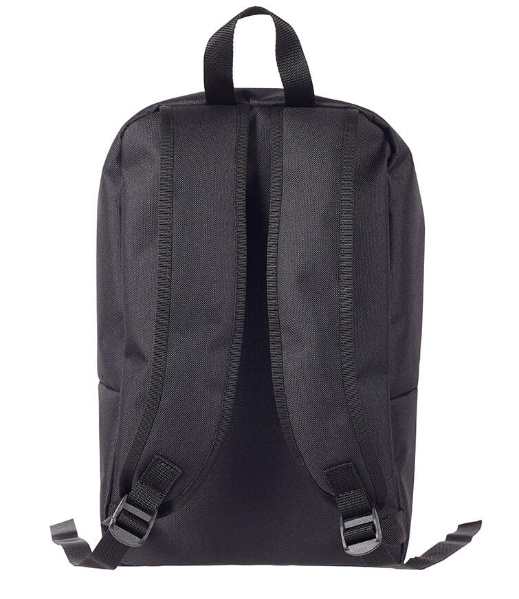 Zaino Viaggio Bagaglio a Mano Morbido 40x16x25 cm in Poliestere Ravizzoni Nero