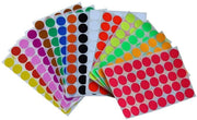 Etichette Ronde 19 mm - 16 Colori - Etichetta Autoadesiva - Etichette con Punti - Organizzatore - Ideali per Ufficio/Scolastico - Etichette Adesive