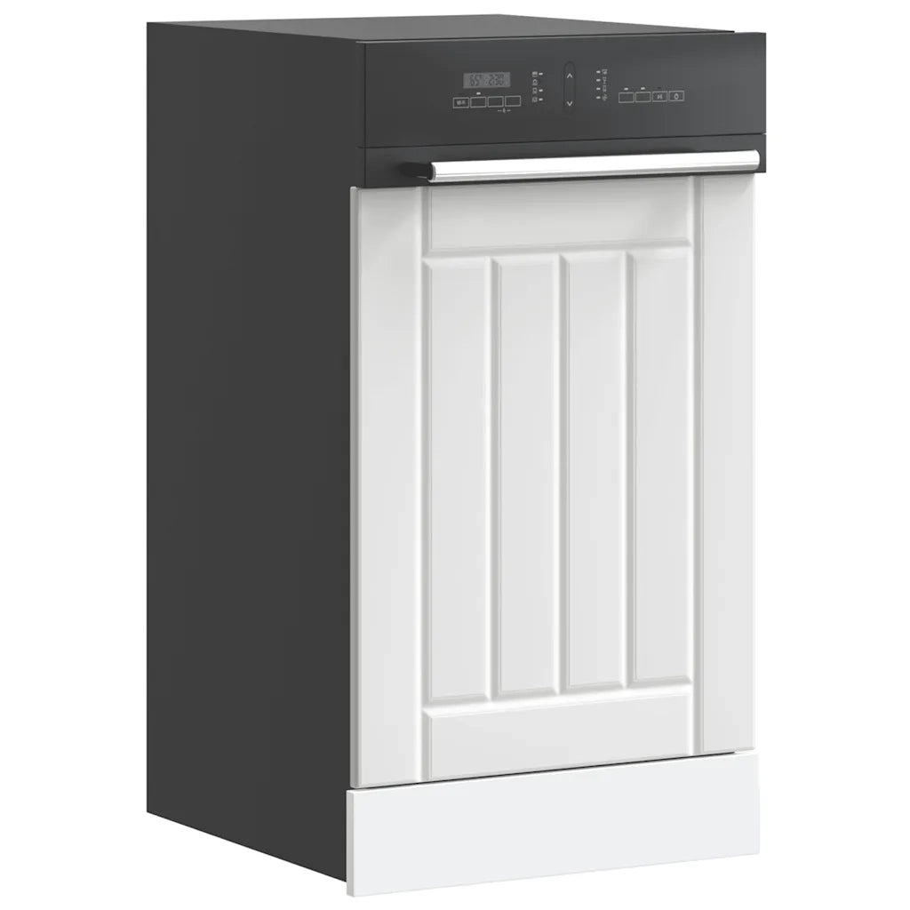 Pannello Lavastoviglie Lucca Bianco in Legno Multistrato 853887