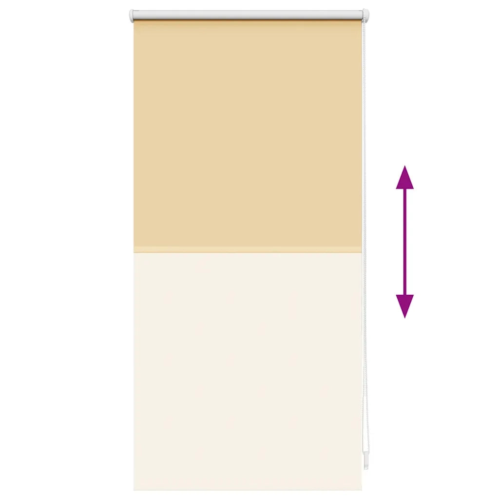 Tenda a rullo oscurante 44,4x100 cm Tessuto Larghezza 40 cm Beige 240734