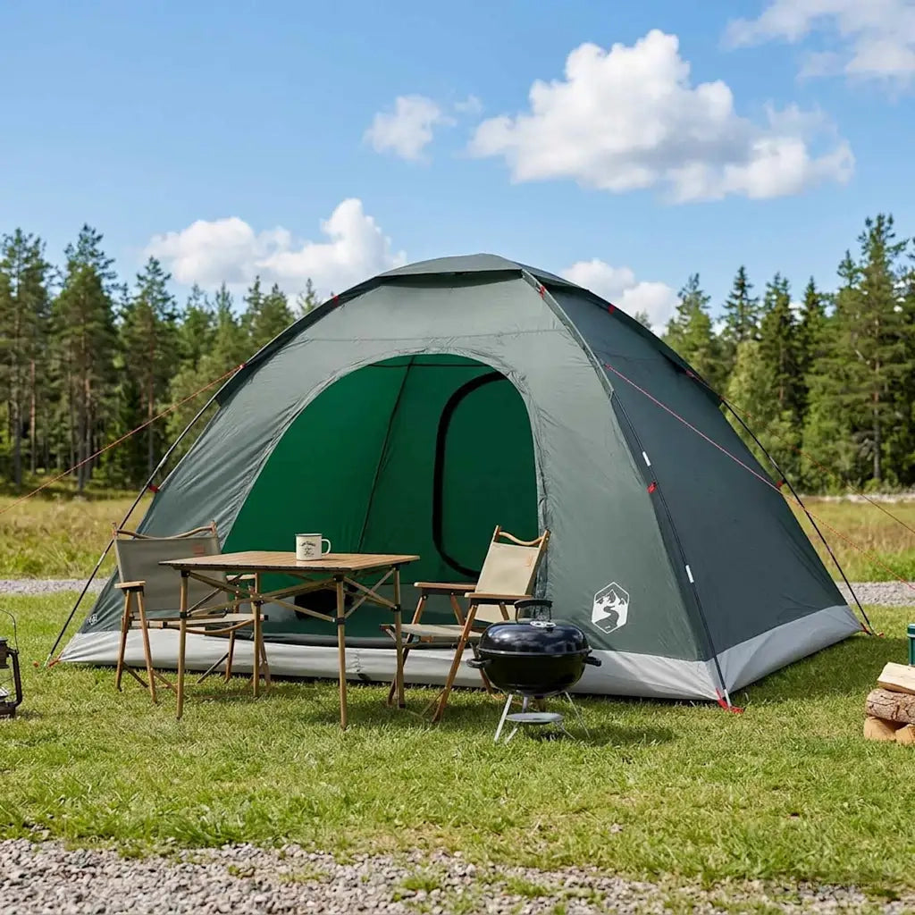 Tenda da campeggio con tetto Verde militare 335 x 275 x 180 cm 42028640