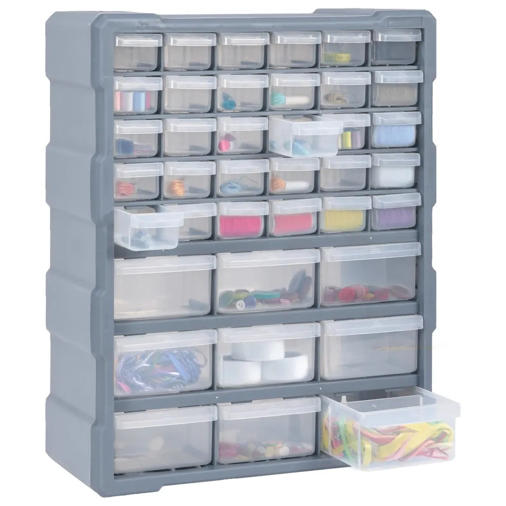 Mobile Contenitore con 39 Cassetti 38x16x47 cm CFW9175501