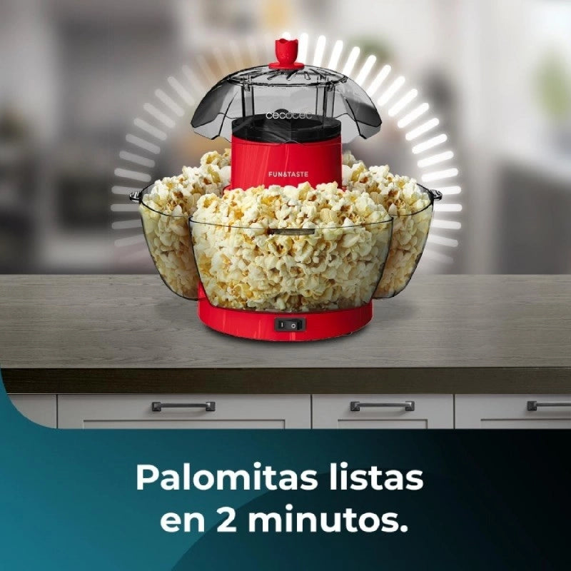CECOTEC 04861 - Macchina per pop-corn Fun&Taste P'Corn Lotus