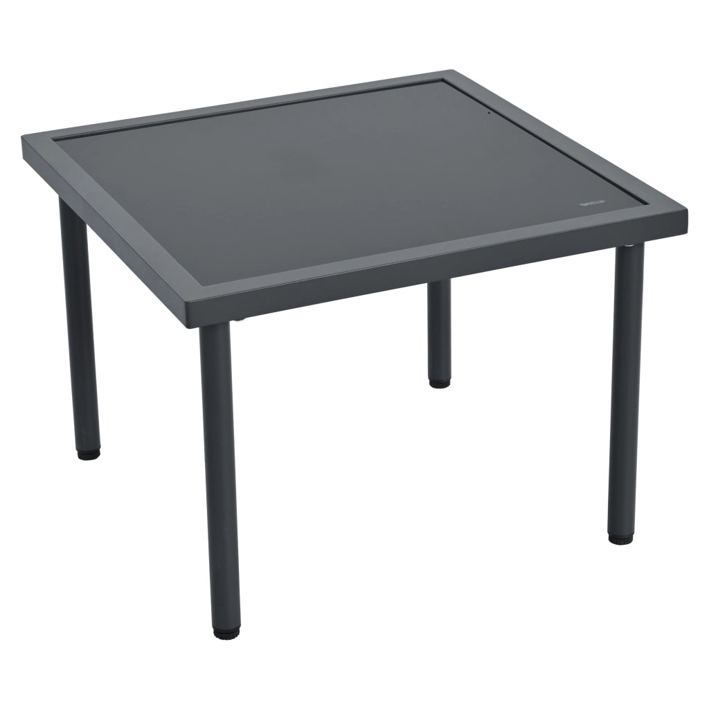 OKWISH Set da 6 Pezzi da Giardino con Sedute e Tavolino, Cuscini Inclusi, Piedini Regolabili, Olefina Grigia