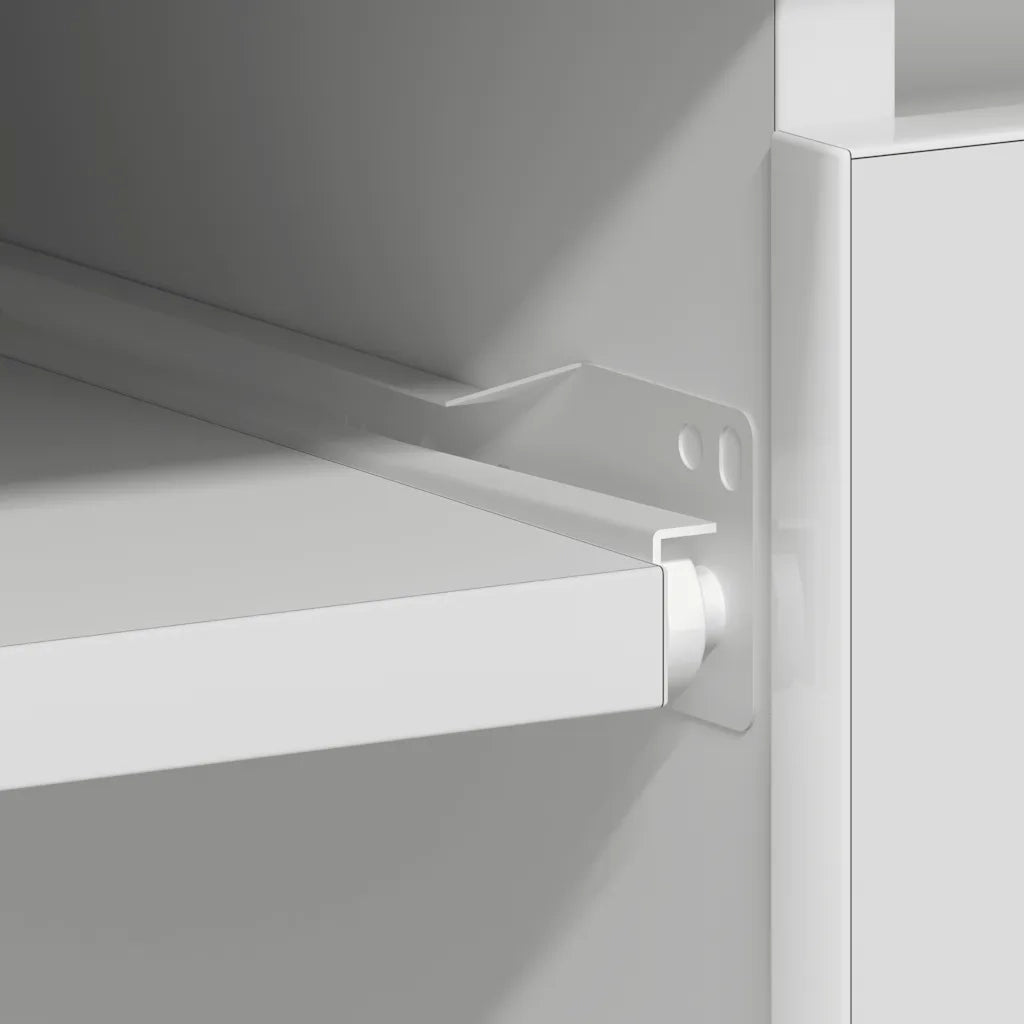 Scrivania Bianca 90x45x76 cm in Legno Multistrato 801373