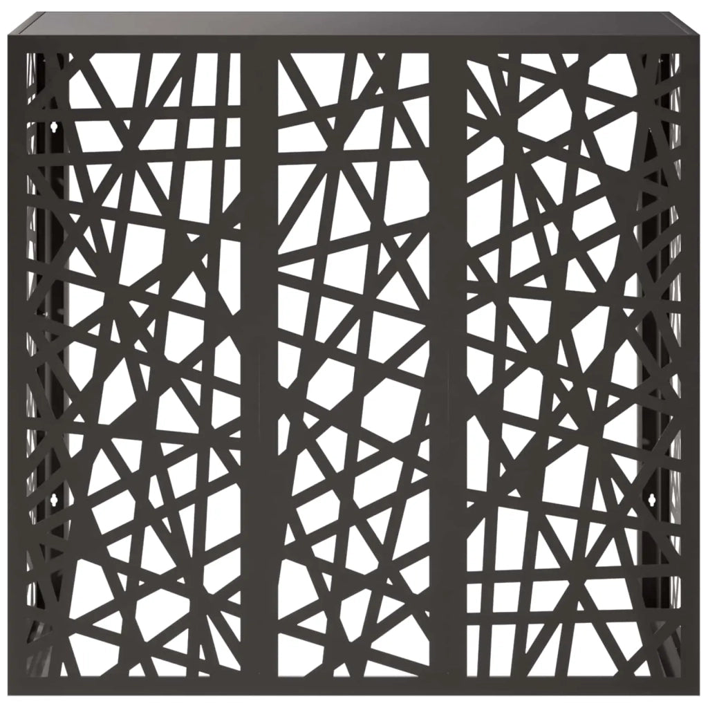 Copertura per condizionatore d'aria Nero 110 x 50 x 105 cm 8014171