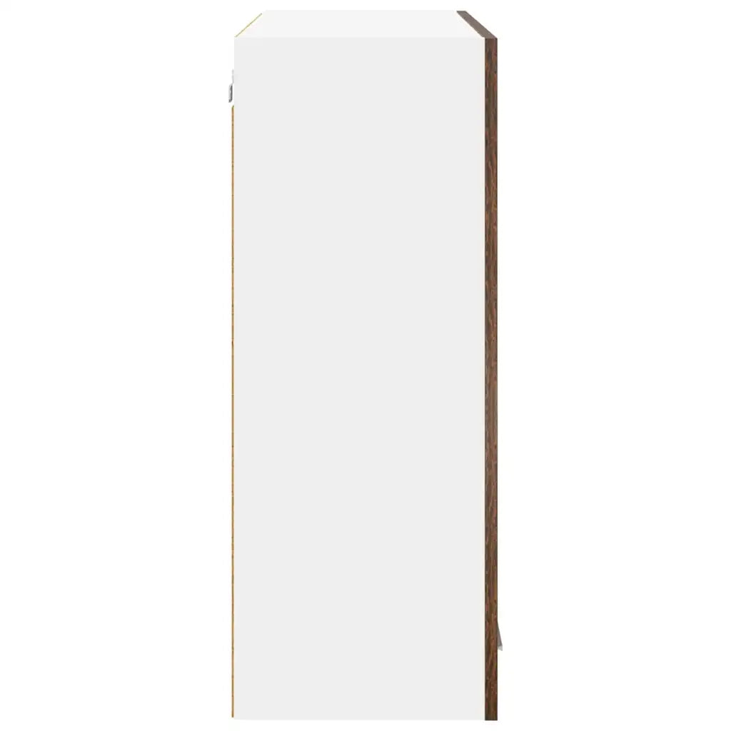 Armadio pensile Rovere fumé 80 x 31 x 80 cm Legno multistrato