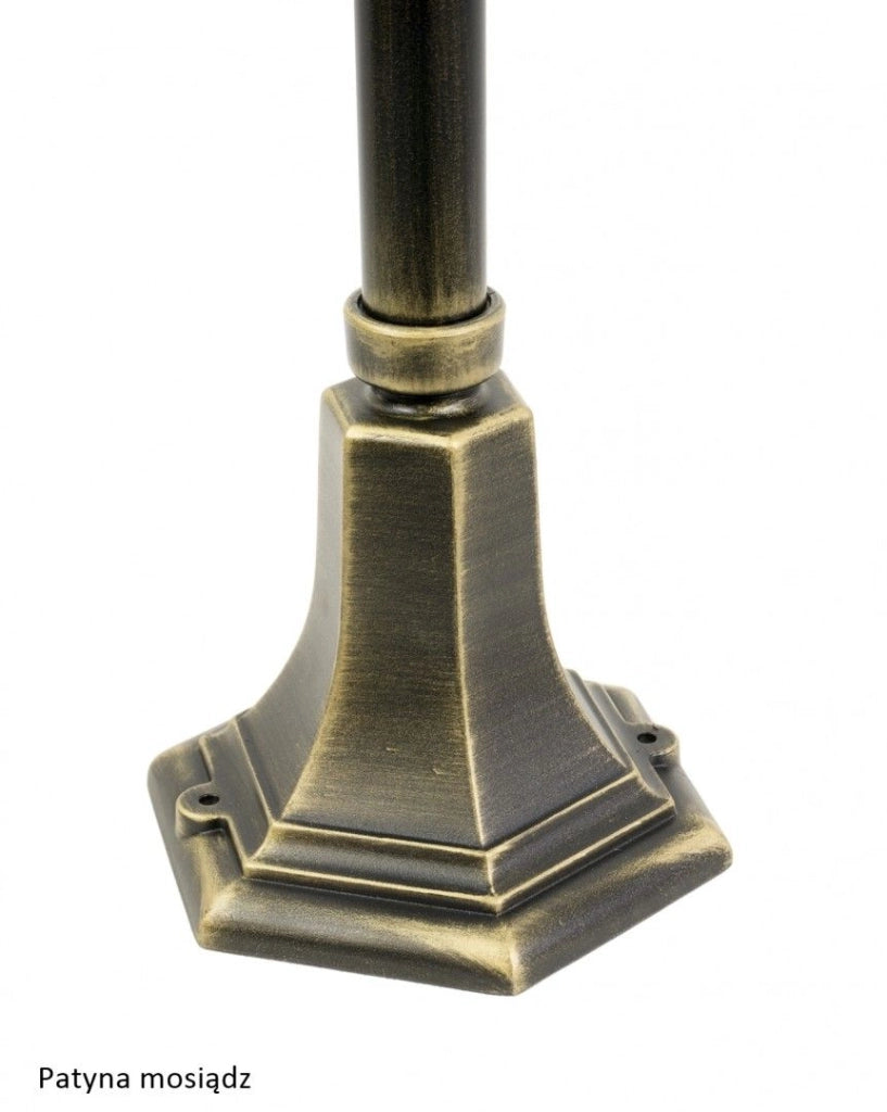 Lampione da giardino Retro 165 cm nero E27 IP43 SU-MA