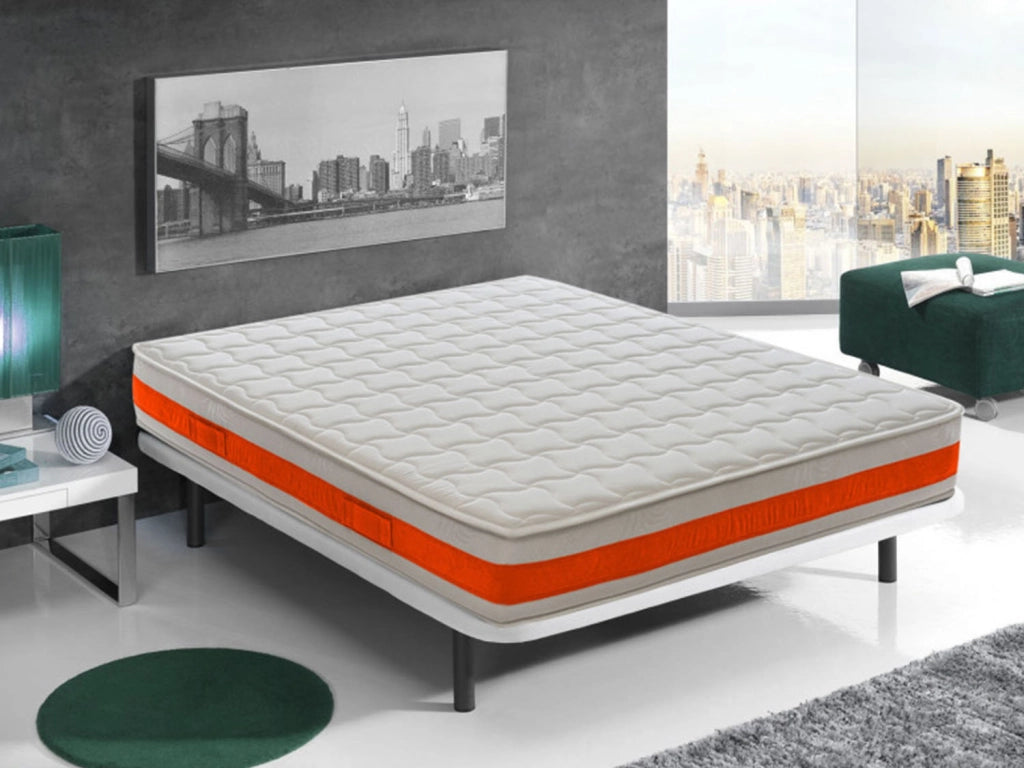 Materasso Singolo 80x200 in Memory Foam  Alto 22 cm  11 Zone Differenziate