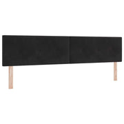 Testiera | Testata Nero 200 cm Velluto