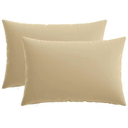 Federa 2 pcs HEERLEN Beige 50 x 75 cm Poliestere 911709