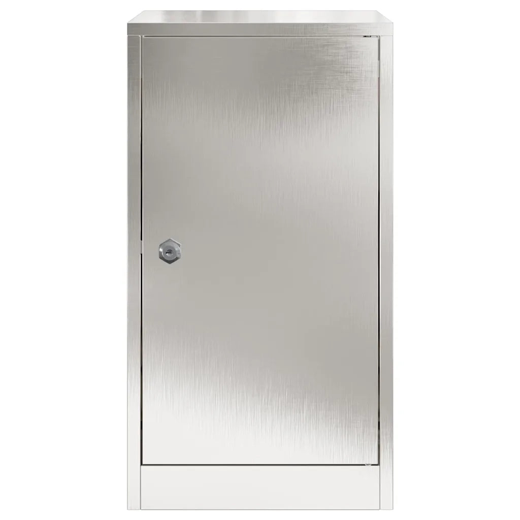 cassetta postalepastkastei con porta Argento 30 x 20 x 55 cm CFW2991092