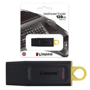 Trade Shop - Pendrive Datatraveler Exodia Dtx/128gb Usb 3.2 Con Cappuccio Anello Portachiavi -