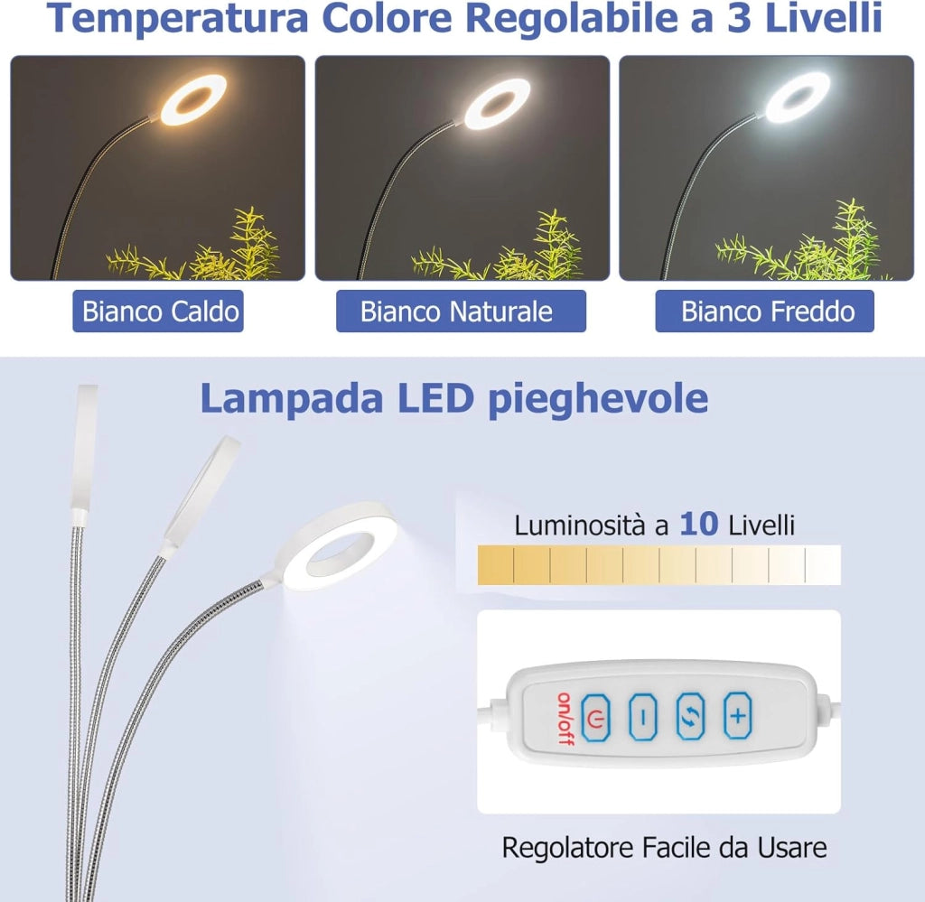 COSTWAY Tavolo per Manicure Pieghevole con Aspiratore Elettrico, Tavolo per Unghie Portatile con Luce LED, Cuscino Poggia Polso Clienti, Borsa e 4 Ruote Bloccabili (Bianco)