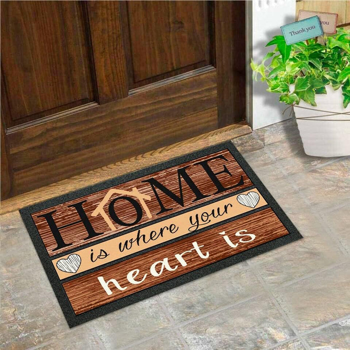 Zerbino Gomma Morbida Tappeto Ingresso Asciugapassi Antiscivolo 40x70 cm Dis.C