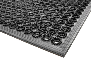 Zerbino Gomma Morbida 47x62 Cm Tappeto Ingresso Raschia Fango Dentato Drenante Antiscivolo