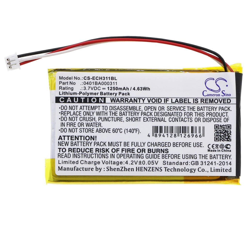 Batteria compatibile Elca MITO-VETTA 3.7 V 1250 mah