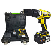 Trade Shop - Trapano Avvitatore Con Percussione Cordless 18v 3ah Li-ion Bleked-finker Egcd18v -