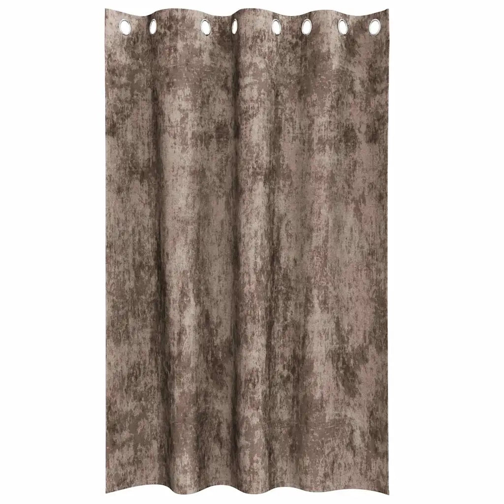 Tende in Velluto 2 pcs Cappuccino 175 x 140 cm Velluto 4107669
