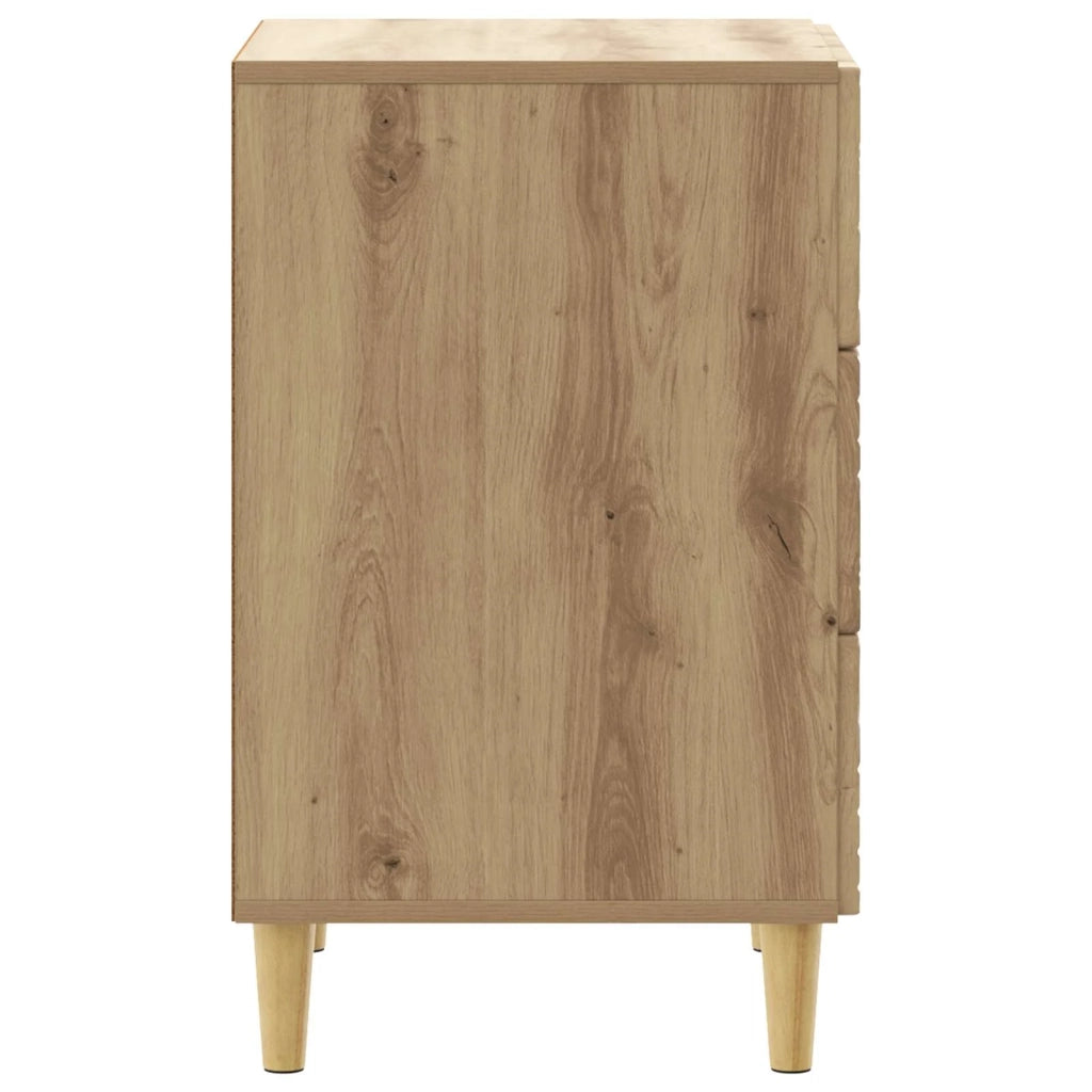 Comodino Rovere Artigianale 43 x 39,5 x 66,5 cm 895024
