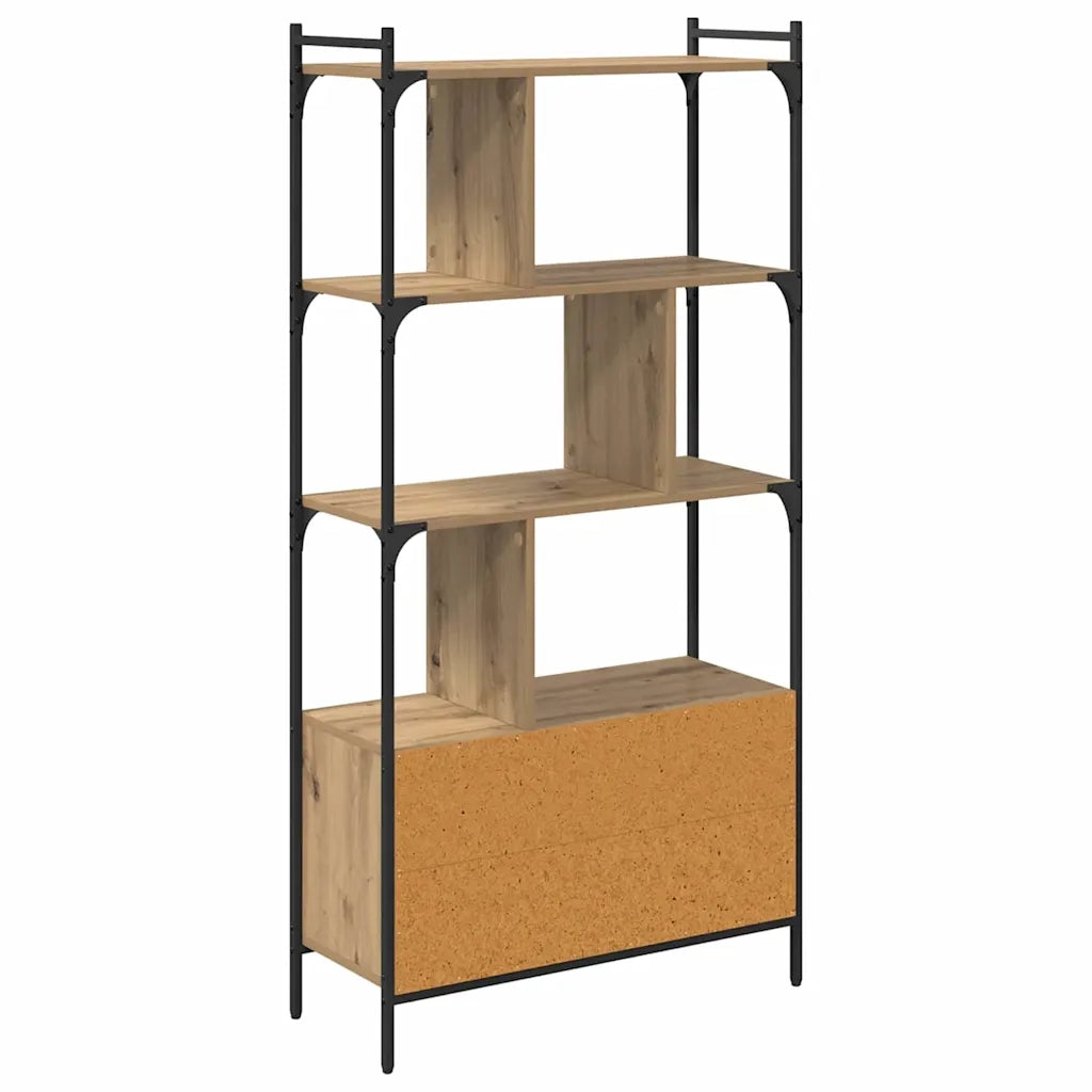 Libreria-Scaffale per Libri-Mobile di Stoccaggio Legno multistrato 159030