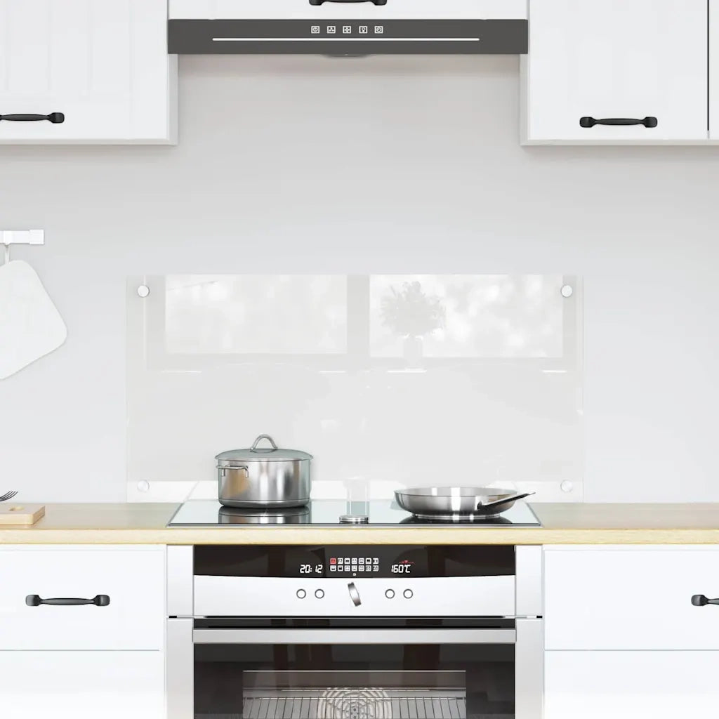 Schienale da cucina Trasparente 80 x 40 cm vetro temperato CFW4981354
