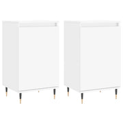 Credenze 2 pz | Madia | Buffet da pranzo | Armadio da pranzo Bianche 40x35x70 cm in Legno Multistrato