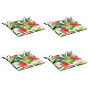 Cuscini per Sedia in 4 Pezzi SOEST 4 pz 100% Poliestere 944429
