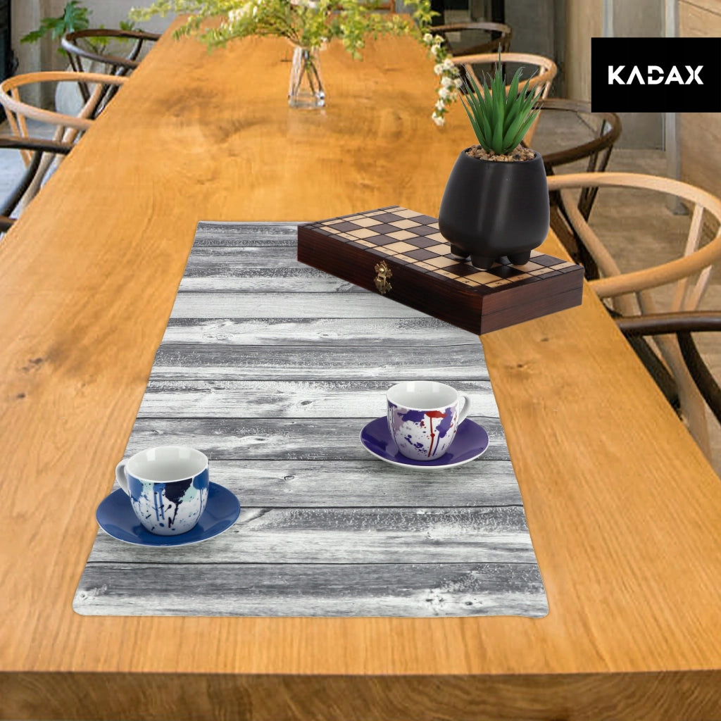 Tovaglia decorativa in feltro KADAX, stampata, 95x33 cm