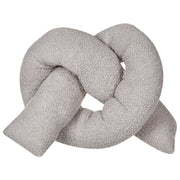 Cuscino moderno in tessuto peluche grigio 172 x 14 cm accessorio decorazione divano