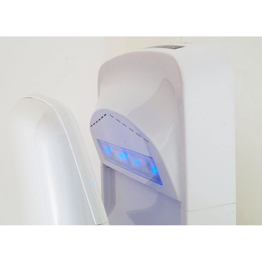 Trade Shop - Asciugamani Elettrico Ad Aria Jet Hand Dryer Automatico Per Alberghi Bar Hotel -