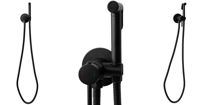 Rubinetto Da Bidet Rea Lungo Loop Black