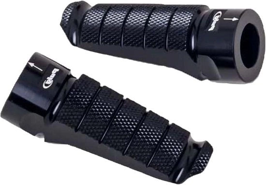 Sostegno pedale Hi-Tech lato guida destro/sinistro nero - 6301N