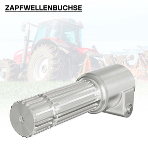 Boccola albero cardanico 160mm Attacco scanalato 8-32x38x6 per albero uscita 1 3/8" 21D Trattore