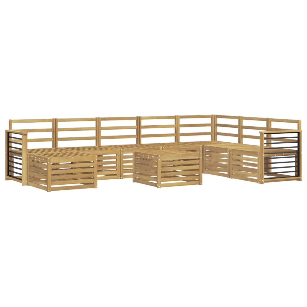 Set divani Legno di Acacia Massello 3392364