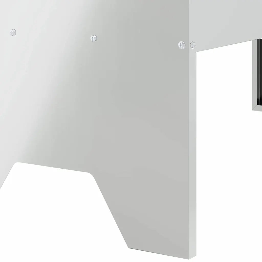 Abbeveratoio per bestiame Argento 79 x 35 x 62 cm CFW8615098