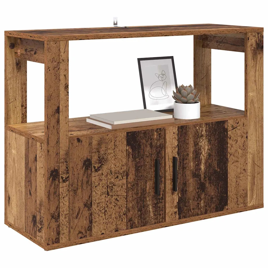 Credenza-Buffet-Armadio da cucina Legno vecchio 80 x 30 x 60 cm Legno multistrato
