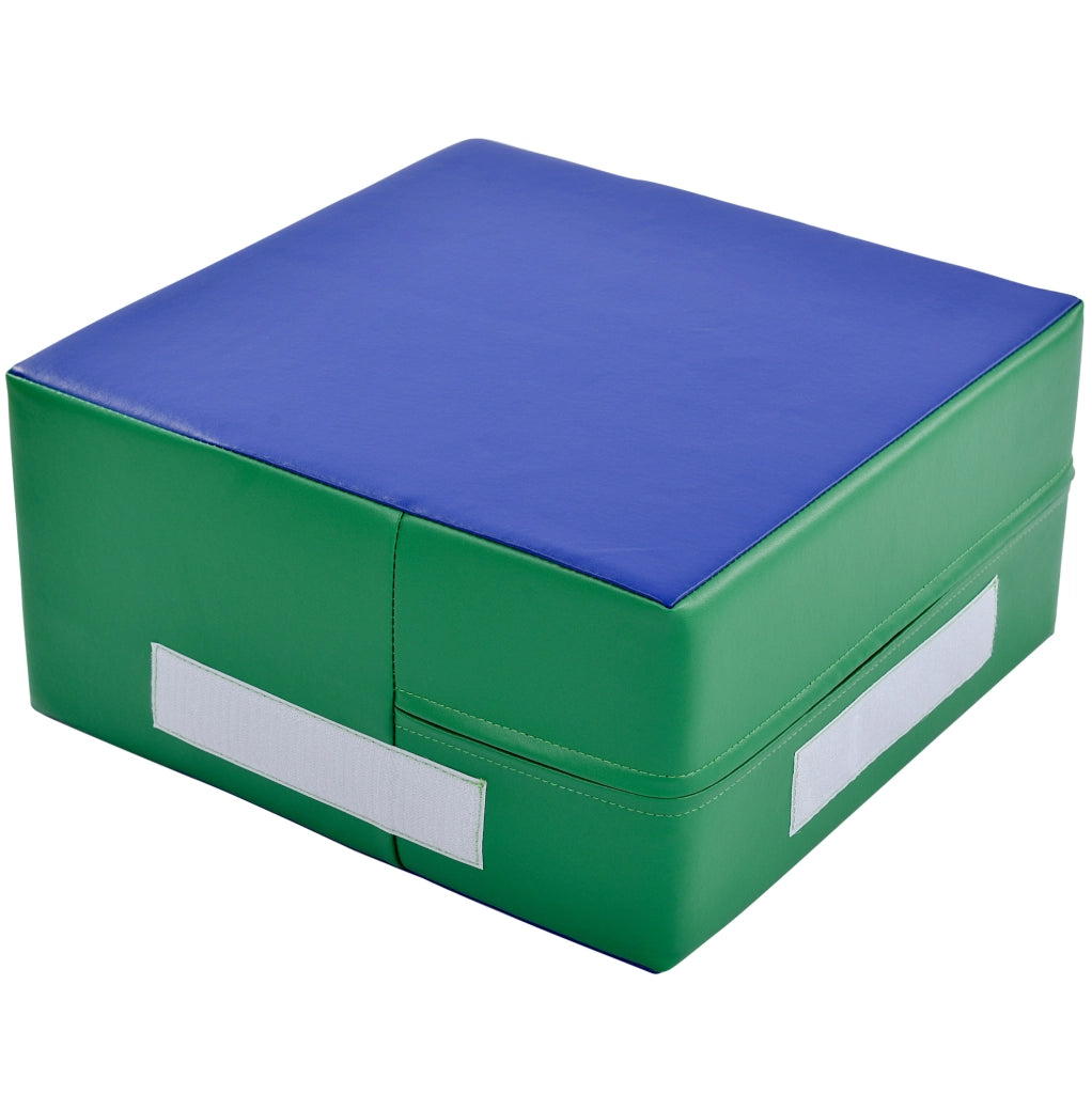 Blocchi morbidi per bambini 65.5x65.0x43.5 cm multifunzione in PU giallo