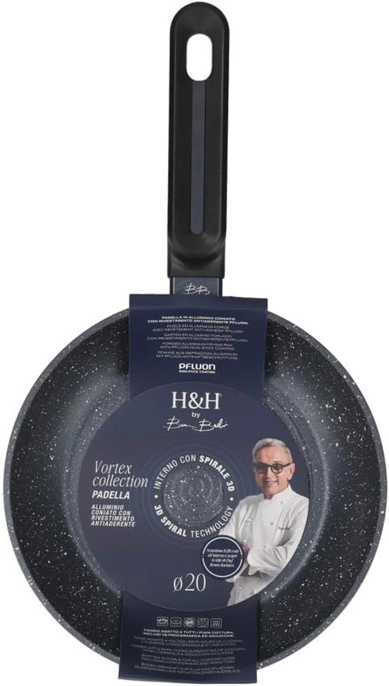 Padella H&H ATD Vortex Barbieri 20 cm per Induzione
