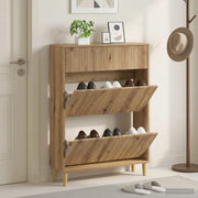 Mobile per scarpe ARNHEM 78 x 24 x 103 cm Legno ingegnerizzato 896664
