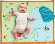 Chicco Tappeto Complimese, per Scattare Foto Ricordo, Tessuto Morbido, Anello Dentizione Sole, Attivita Manuali, Plastic