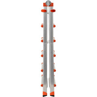 SCALA ALLUMINIO TELESCOPICA MULTIFUNZIONE GRADINI 6+6 PEPPINA 150KG GIGANTISSIMA GIERRE AL060