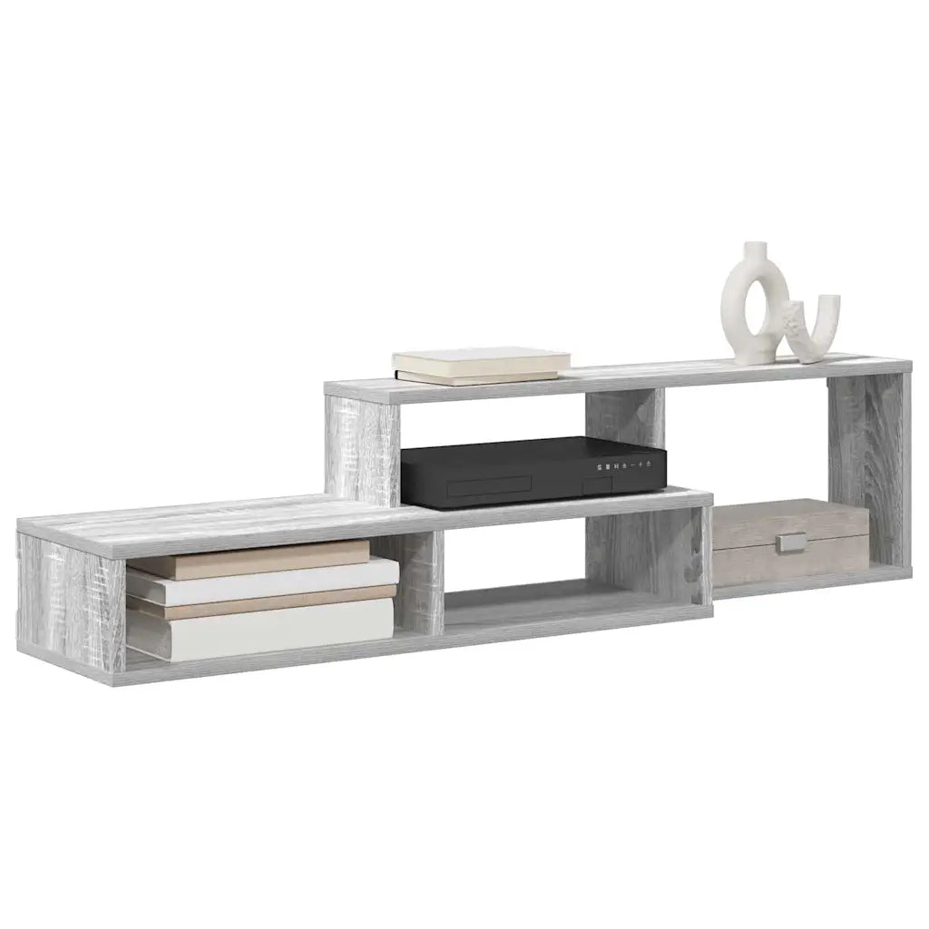 Supporto per TV aparete-Mensole a Muro 120x25x28,5cm Legno multistrato 593583