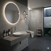 Lavabo incasso ovale Rak Ceramics - Bianco