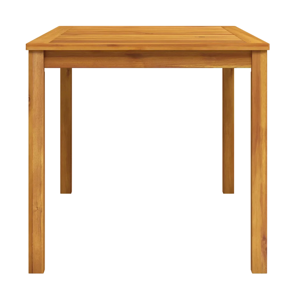 Tavolo da Giardino 140x80x74 cm in Legno Massello di Acacia 42618