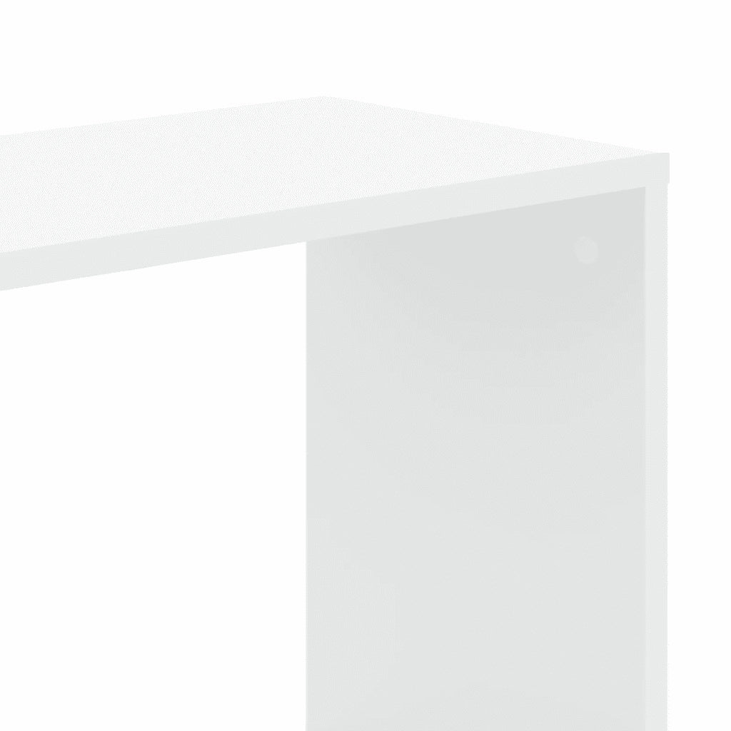 Libreria 5 Ripiani Bianca 45x23,5x162,5cm Legno Multistrato 852780